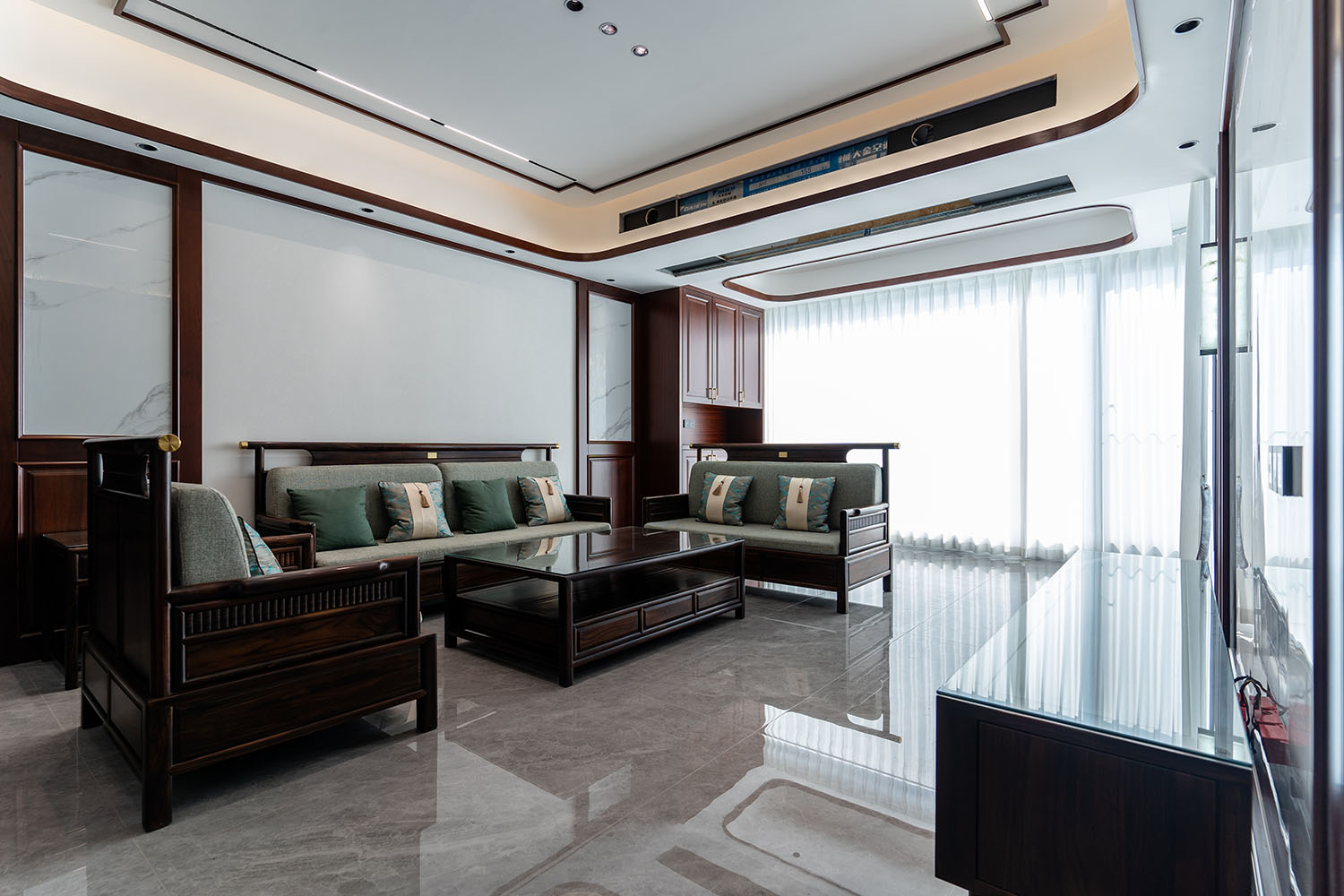 株洲家博整中海國際180㎡ 新中式風(fēng)格裝修賞析